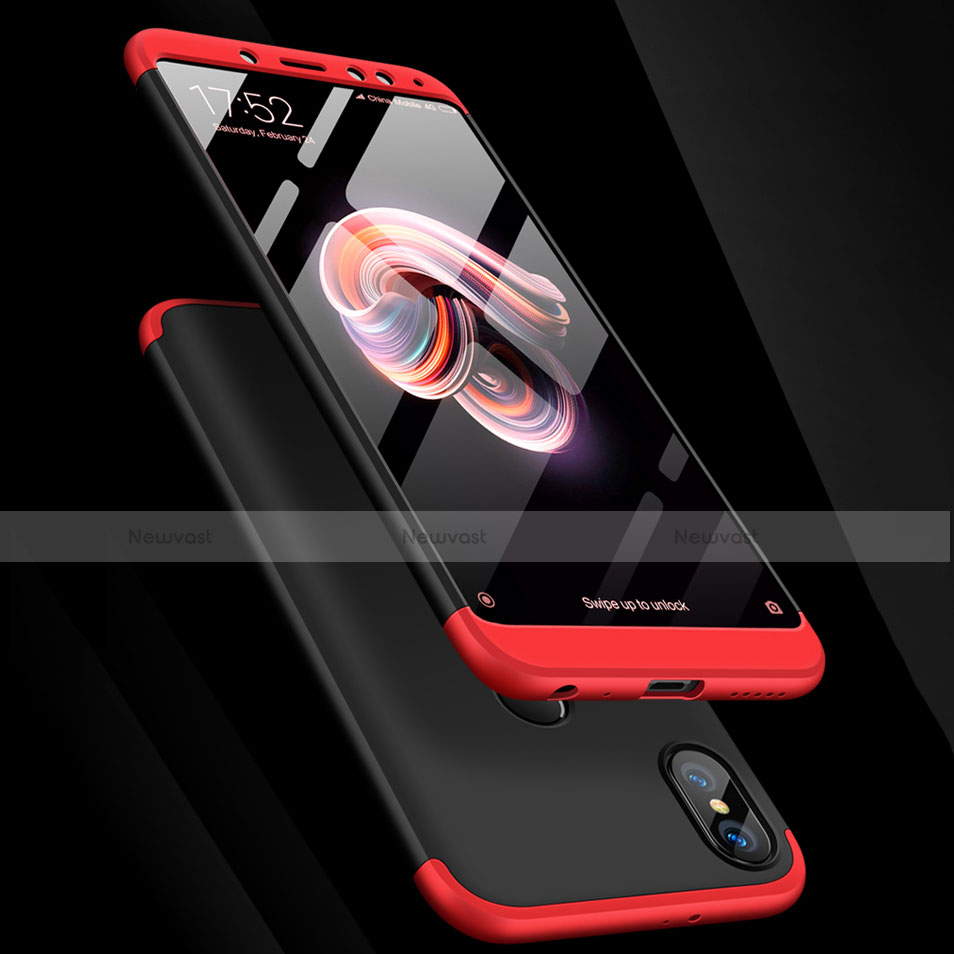 Hard Rigid Plastic Matte Finish Front and Back Cover Case 360 Degrees for Xiaomi Mi A2