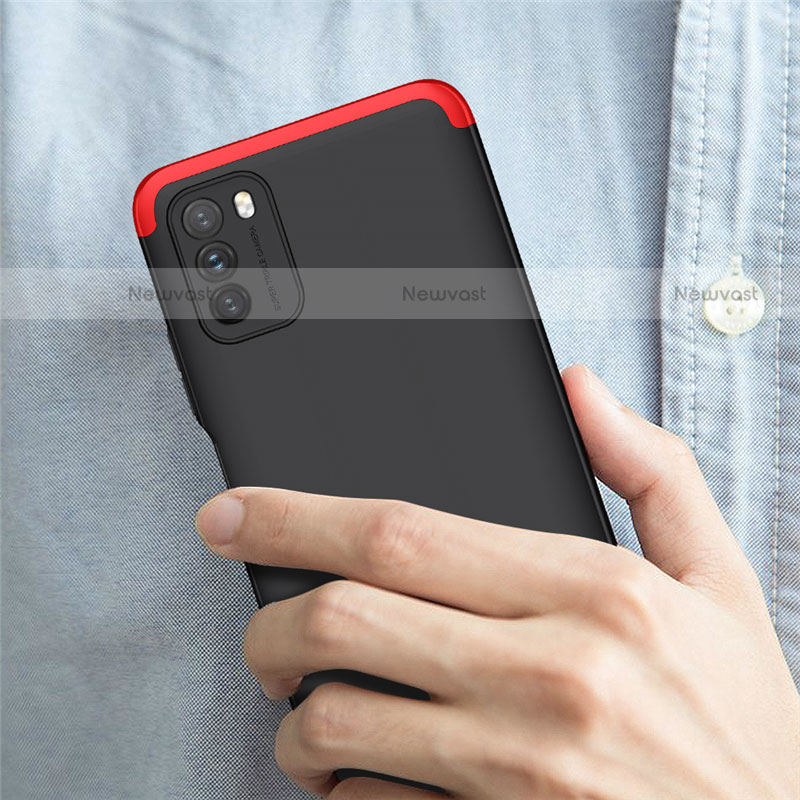 Hard Rigid Plastic Matte Finish Front and Back Cover Case 360 Degrees for Xiaomi Poco M3