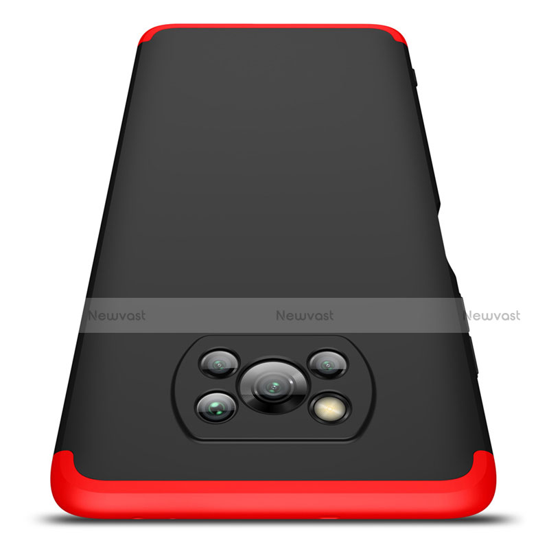 Hard Rigid Plastic Matte Finish Front and Back Cover Case 360 Degrees for Xiaomi Poco X3