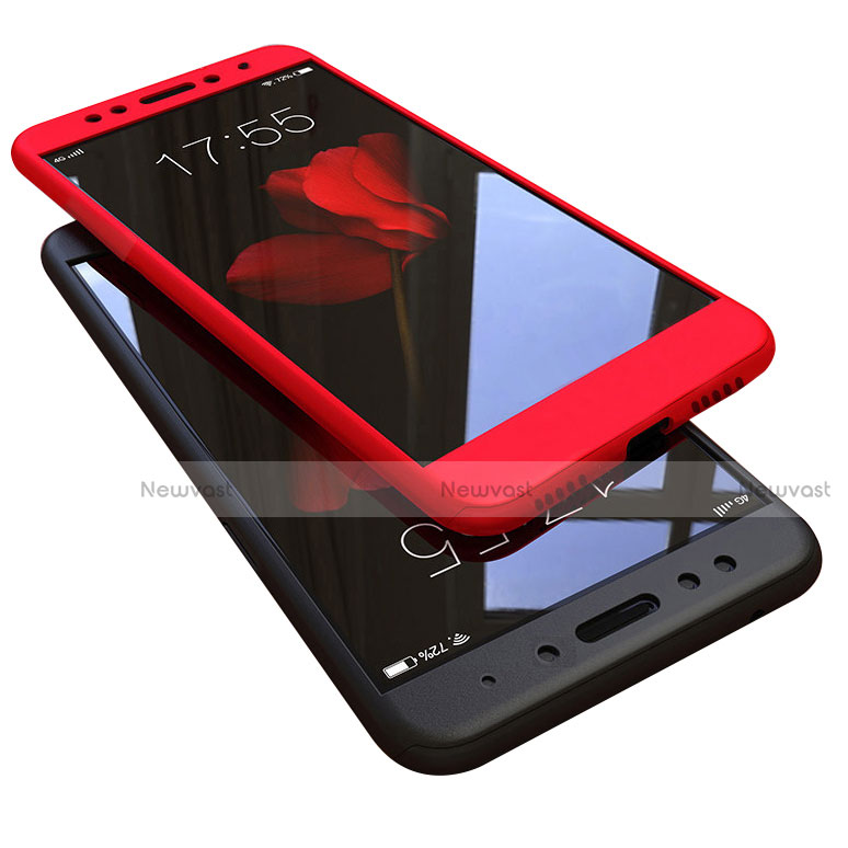 Hard Rigid Plastic Matte Finish Front and Back Cover Case 360 Degrees for Xiaomi Redmi 5