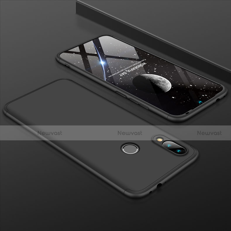 Hard Rigid Plastic Matte Finish Front and Back Cover Case 360 Degrees for Xiaomi Redmi 7 Black