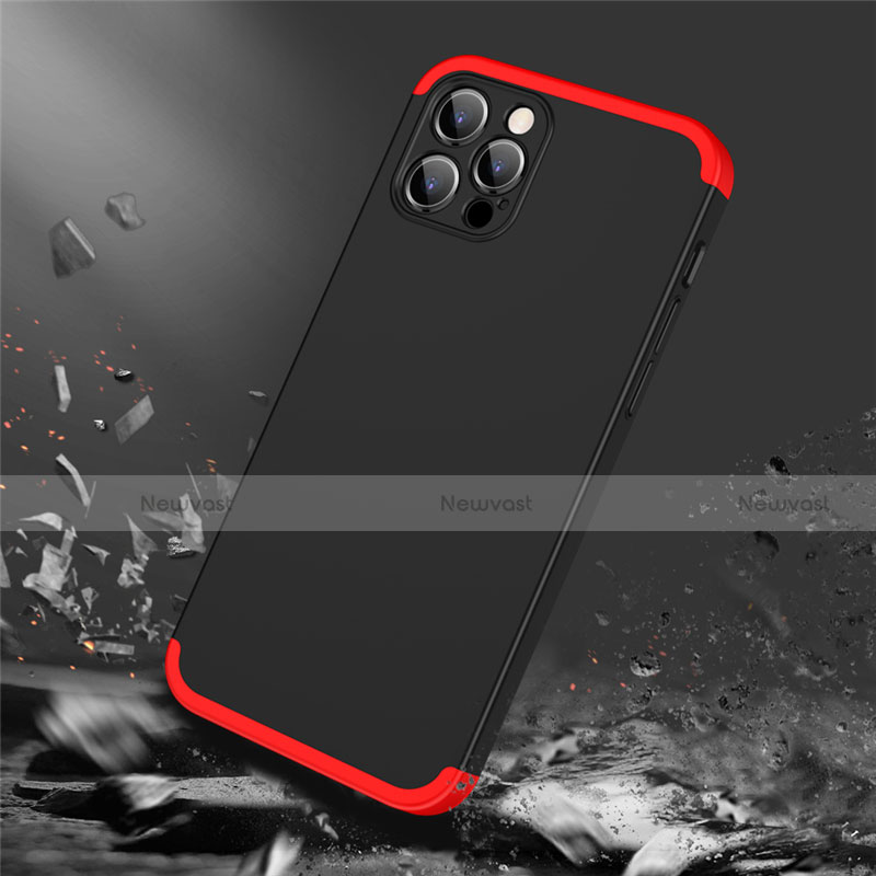 Hard Rigid Plastic Matte Finish Front and Back Cover Case 360 Degrees M01 for Apple iPhone 12 Pro Max