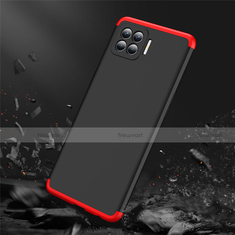 Hard Rigid Plastic Matte Finish Front and Back Cover Case 360 Degrees M01 for Oppo F17 Pro