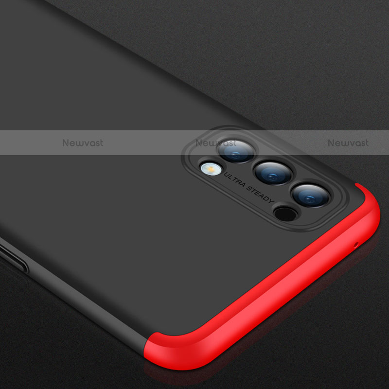 Hard Rigid Plastic Matte Finish Front and Back Cover Case 360 Degrees M01 for Oppo Reno4 4G