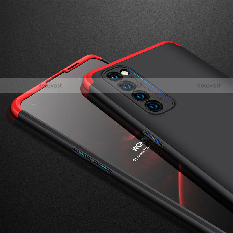 Hard Rigid Plastic Matte Finish Front and Back Cover Case 360 Degrees M01 for Oppo Reno4 Pro 4G