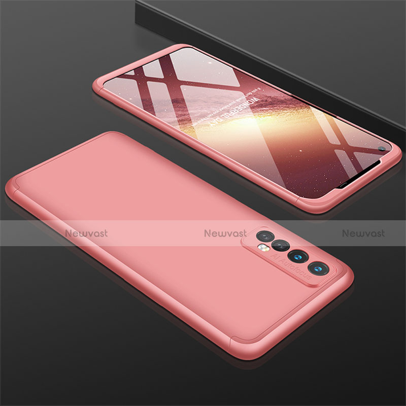 Hard Rigid Plastic Matte Finish Front and Back Cover Case 360 Degrees M01 for Realme 7