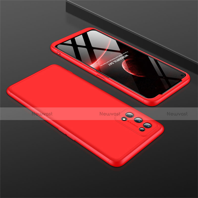 Hard Rigid Plastic Matte Finish Front and Back Cover Case 360 Degrees M01 for Realme 7 Pro