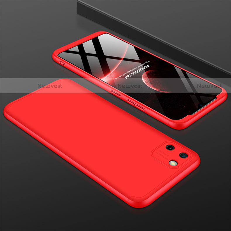 Hard Rigid Plastic Matte Finish Front and Back Cover Case 360 Degrees M01 for Realme C11