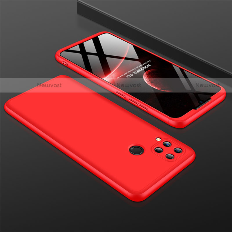 Hard Rigid Plastic Matte Finish Front and Back Cover Case 360 Degrees M01 for Realme C15