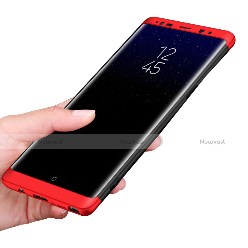 Hard Rigid Plastic Matte Finish Front and Back Cover Case 360 Degrees M01 for Samsung Galaxy Note 8 Duos N950F