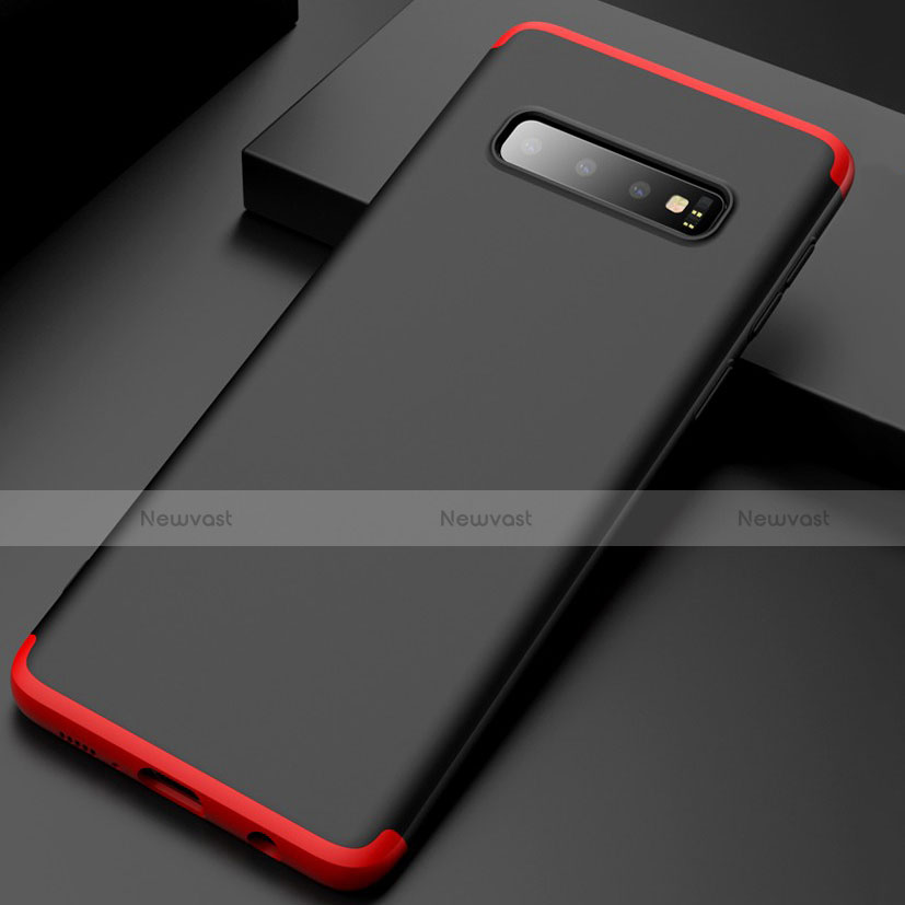 Hard Rigid Plastic Matte Finish Front and Back Cover Case 360 Degrees M01 for Samsung Galaxy S10 Plus