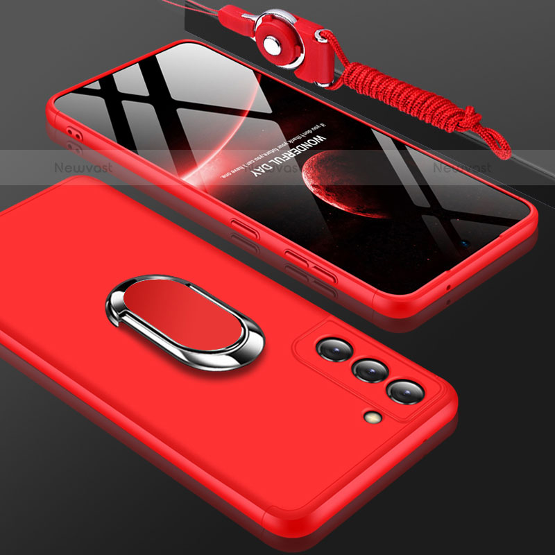 Hard Rigid Plastic Matte Finish Front and Back Cover Case 360 Degrees M01 for Samsung Galaxy S21 FE 5G