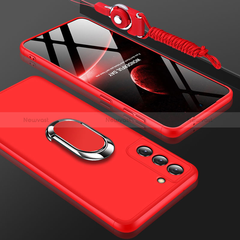 Hard Rigid Plastic Matte Finish Front and Back Cover Case 360 Degrees M01 for Samsung Galaxy S22 Plus 5G