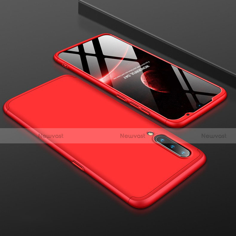 Hard Rigid Plastic Matte Finish Front and Back Cover Case 360 Degrees M01 for Xiaomi Mi 9 Red