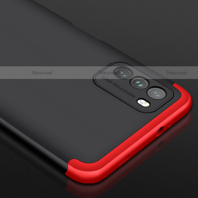 Hard Rigid Plastic Matte Finish Front and Back Cover Case 360 Degrees M01 for Xiaomi Poco M3