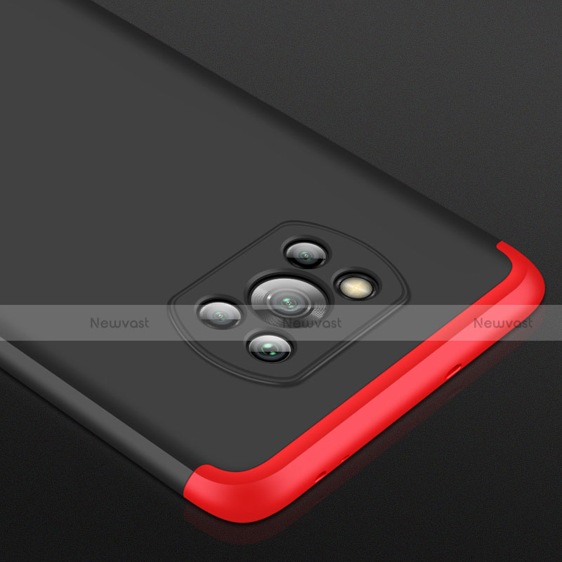 Hard Rigid Plastic Matte Finish Front and Back Cover Case 360 Degrees M01 for Xiaomi Poco X3