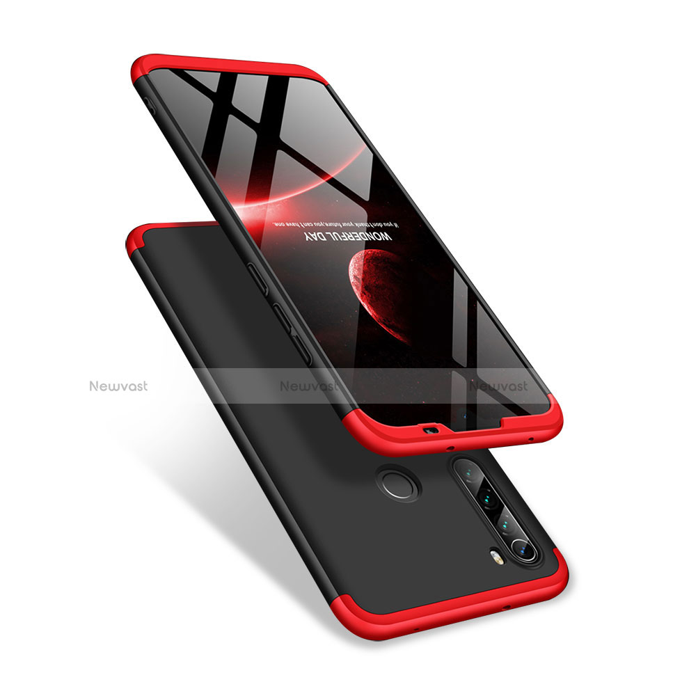 Hard Rigid Plastic Matte Finish Front and Back Cover Case 360 Degrees M01 for Xiaomi Redmi Note 8 (2021)