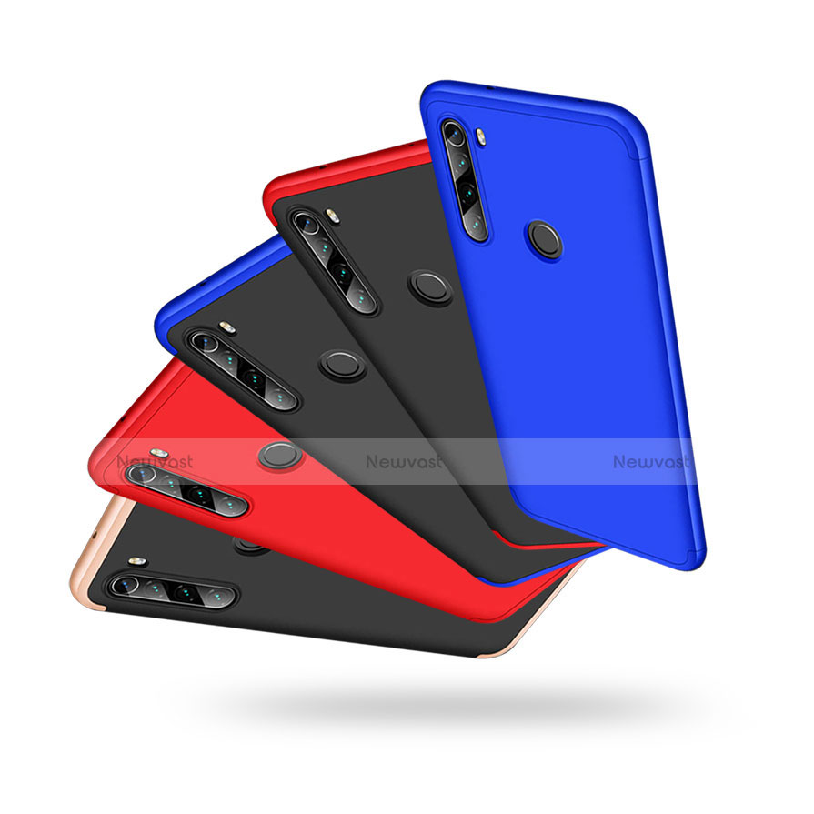 Hard Rigid Plastic Matte Finish Front and Back Cover Case 360 Degrees M01 for Xiaomi Redmi Note 8