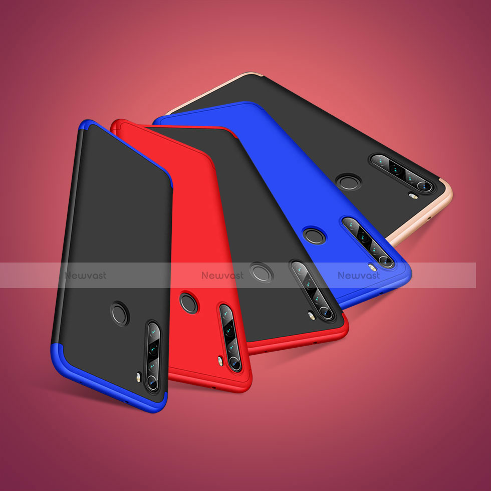 Hard Rigid Plastic Matte Finish Front and Back Cover Case 360 Degrees M01 for Xiaomi Redmi Note 8T