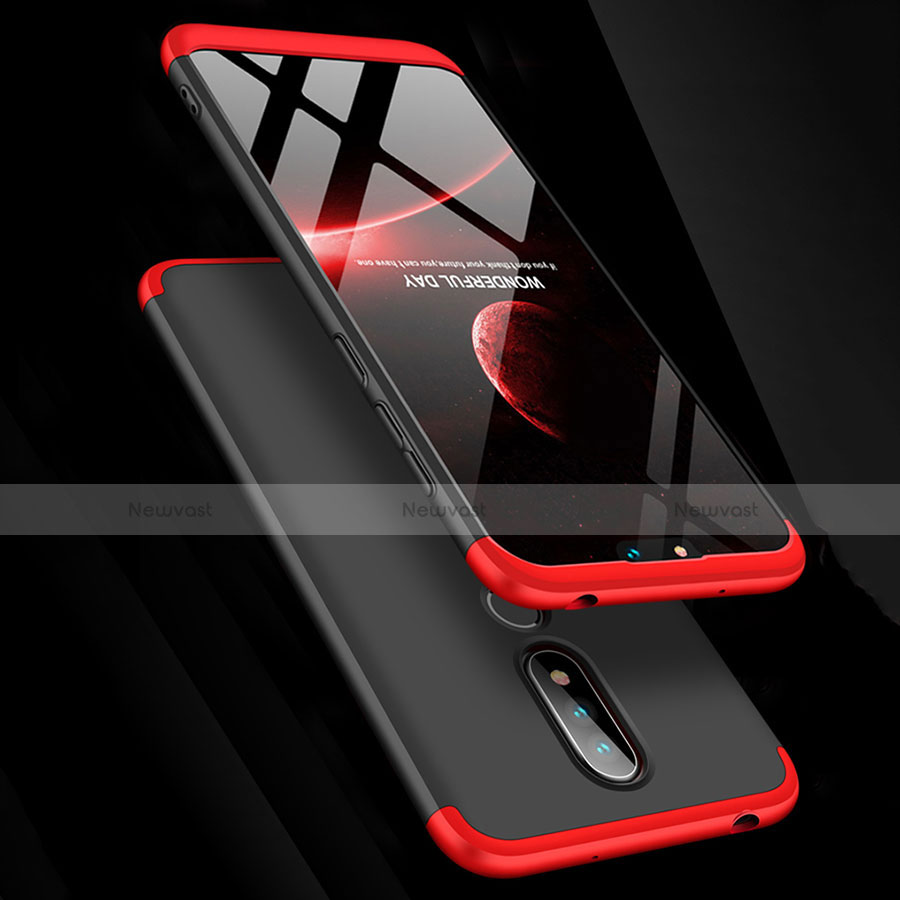 Hard Rigid Plastic Matte Finish Front and Back Cover Case 360 Degrees P01 for Nokia 6.1 Plus