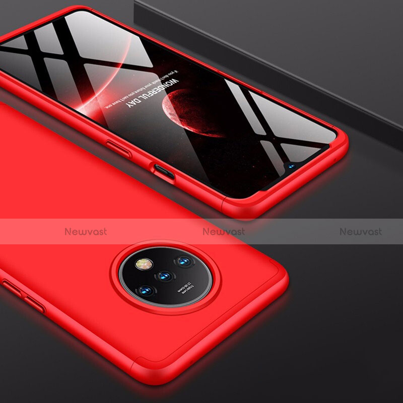 Hard Rigid Plastic Matte Finish Front and Back Cover Case 360 Degrees P01 for OnePlus 7T