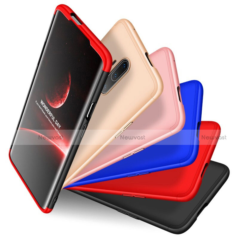 Hard Rigid Plastic Matte Finish Front and Back Cover Case 360 Degrees P01 for OnePlus 7T Pro