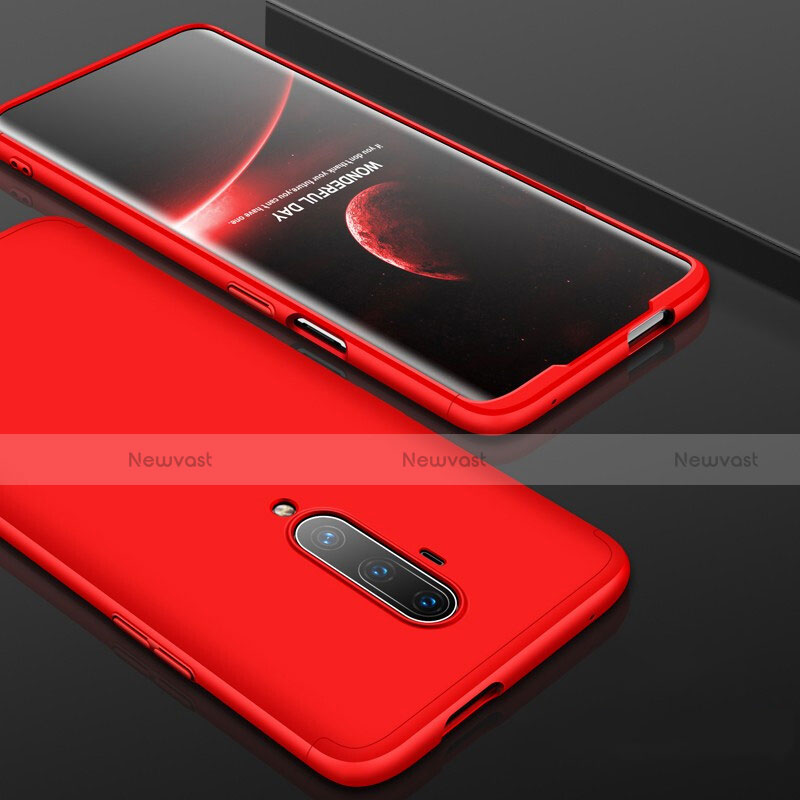 Hard Rigid Plastic Matte Finish Front and Back Cover Case 360 Degrees P01 for OnePlus 7T Pro