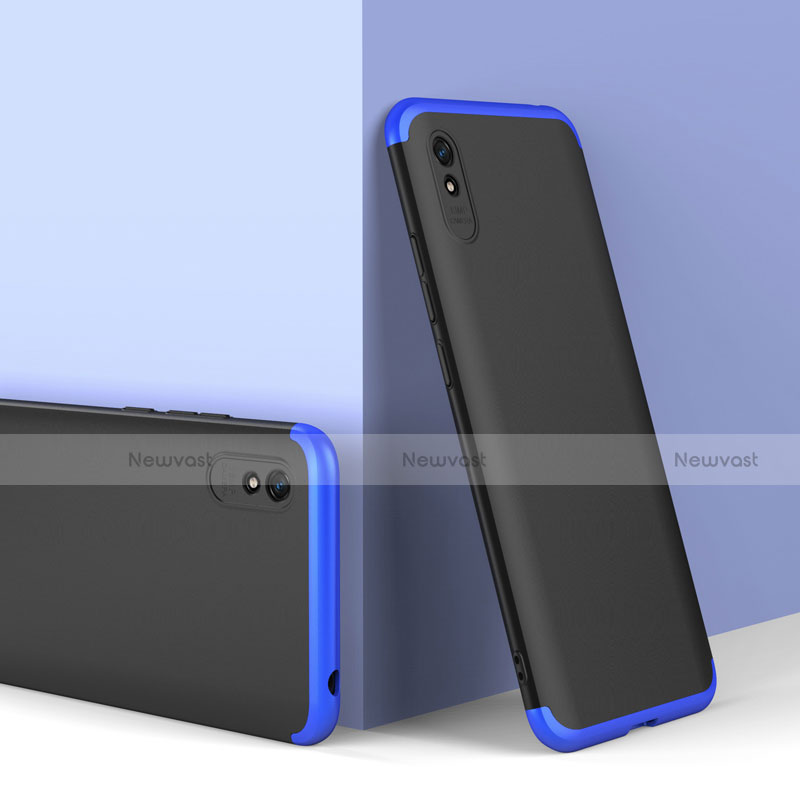 Hard Rigid Plastic Matte Finish Front and Back Cover Case 360 Degrees P01 for Xiaomi Redmi 9A