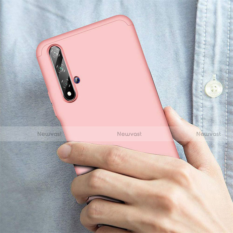 Hard Rigid Plastic Matte Finish Front and Back Cover Case 360 Degrees P02 for Huawei Honor 20S