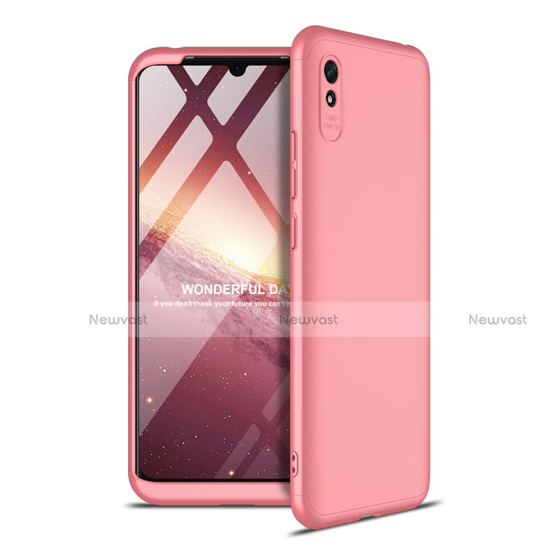 Hard Rigid Plastic Matte Finish Front and Back Cover Case 360 Degrees P02 for Xiaomi Redmi 9i