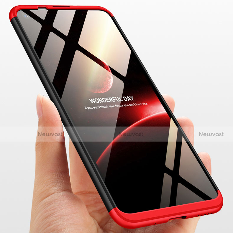 Hard Rigid Plastic Matte Finish Front and Back Cover Case 360 Degrees with Finger Ring Stand for Huawei Nova 5T