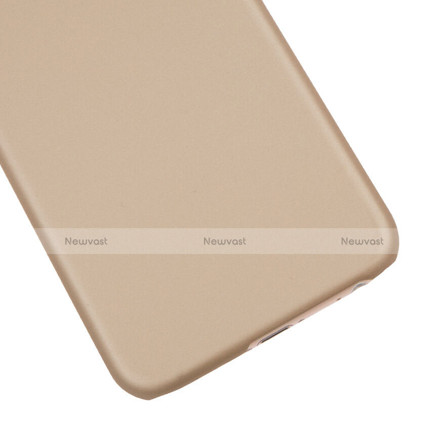 Hard Rigid Plastic Matte Finish Snap On Case for Apple iPhone 6S Gold