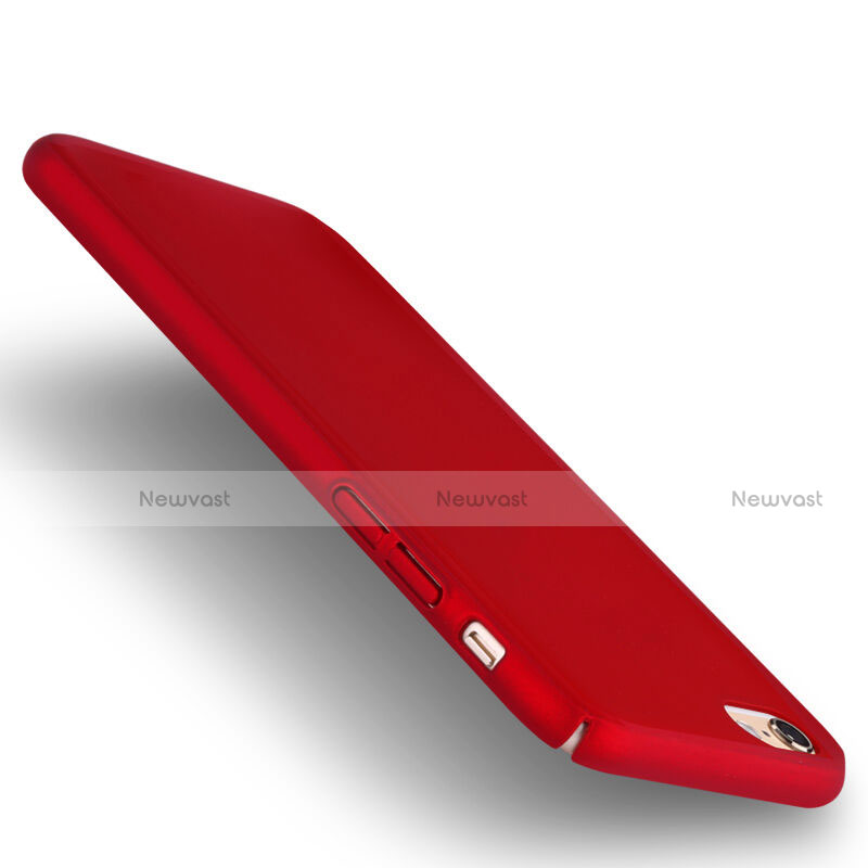 Hard Rigid Plastic Matte Finish Snap On Case for Apple iPhone 6S Plus Red