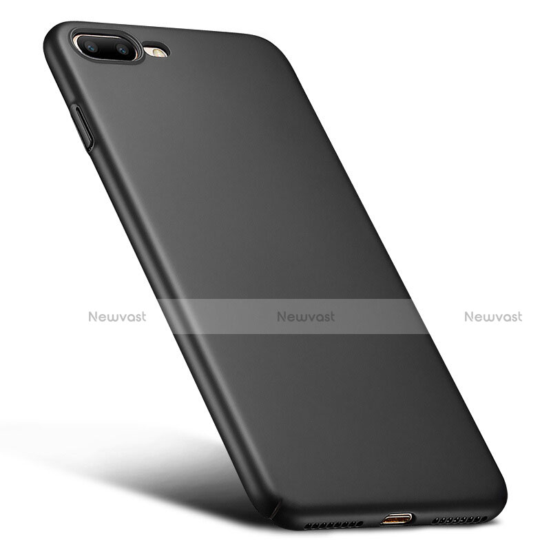 Hard Rigid Plastic Matte Finish Snap On Case for Apple iPhone 8 Plus Black