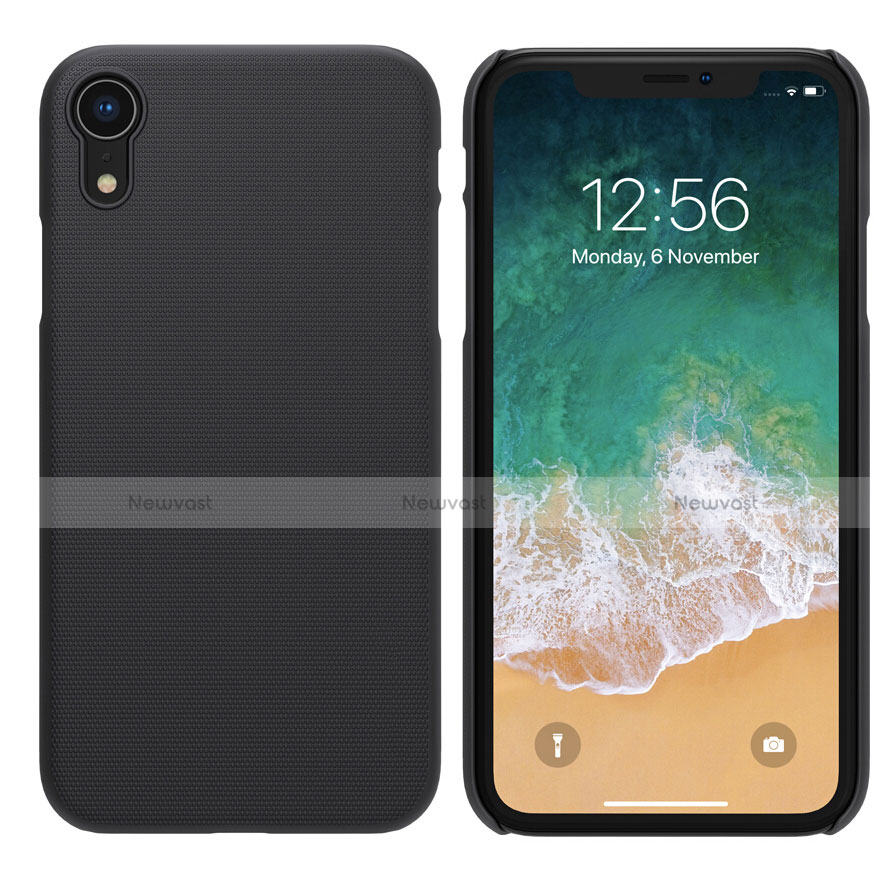 Hard Rigid Plastic Matte Finish Snap On Case for Apple iPhone XR Black