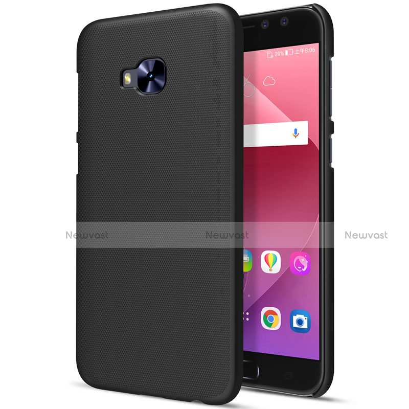 Hard Rigid Plastic Matte Finish Snap On Case for Asus Zenfone 4 Selfie Pro Black