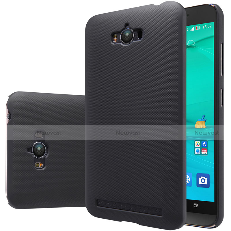 Hard Rigid Plastic Matte Finish Snap On Case for Asus Zenfone Max ZC550KL Black