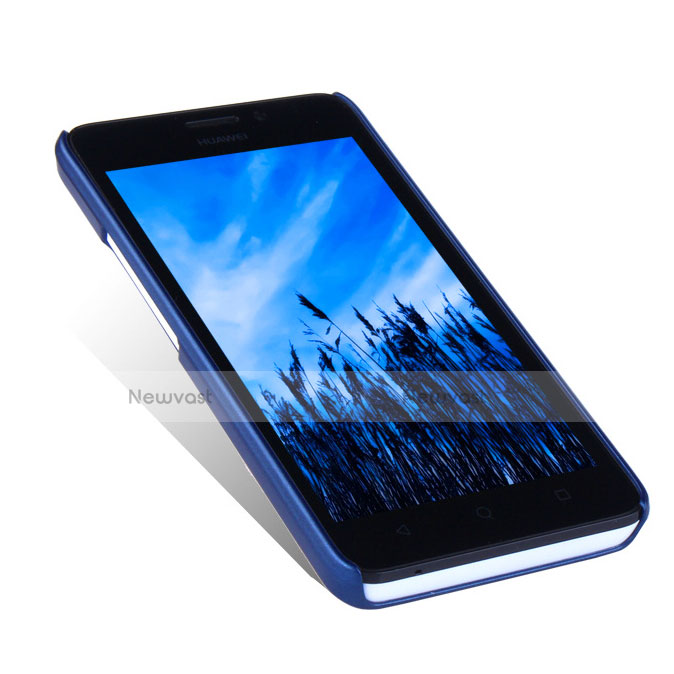 Hard Rigid Plastic Matte Finish Snap On Case for Huawei Ascend Y635 Blue