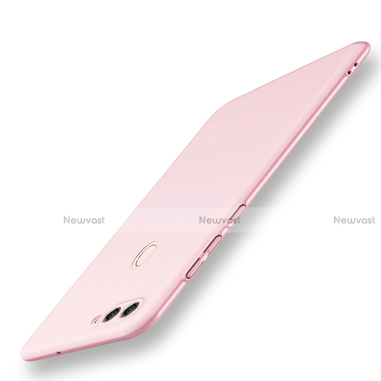 Hard Rigid Plastic Matte Finish Snap On Case for Huawei Enjoy 7S Pink