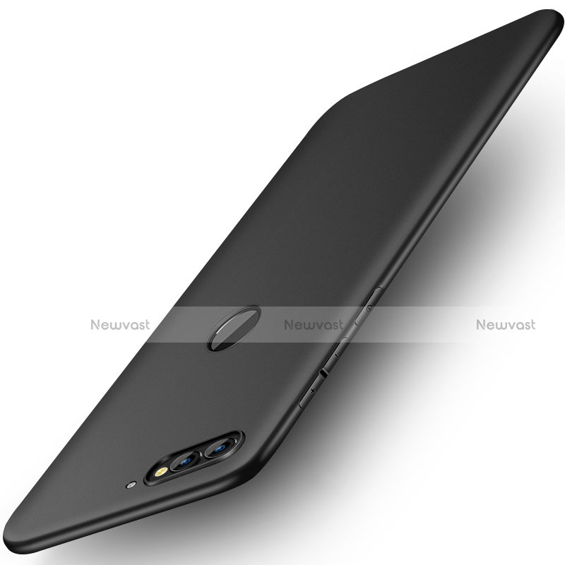 Hard Rigid Plastic Matte Finish Snap On Case for Huawei Enjoy 8 Black