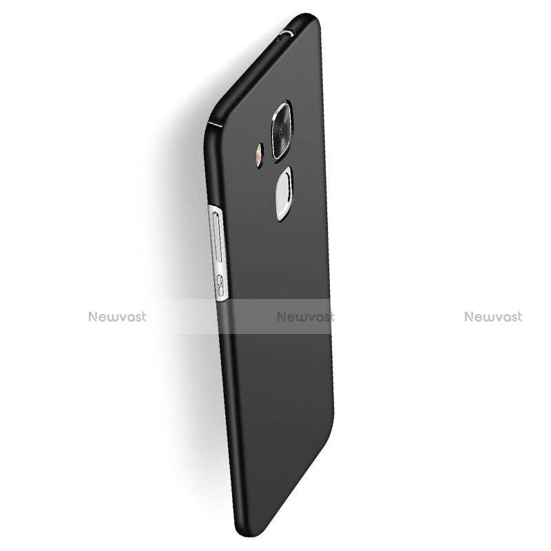 Hard Rigid Plastic Matte Finish Snap On Case for Huawei G9 Plus Black