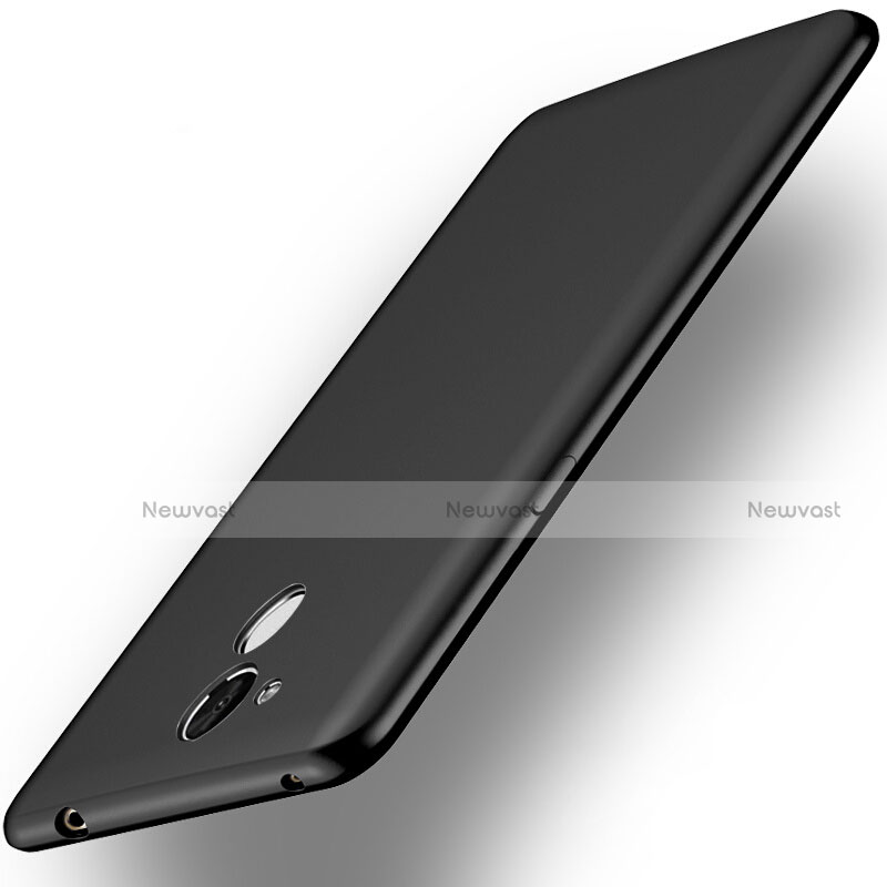 Hard Rigid Plastic Matte Finish Snap On Case for Huawei Honor 6A Black