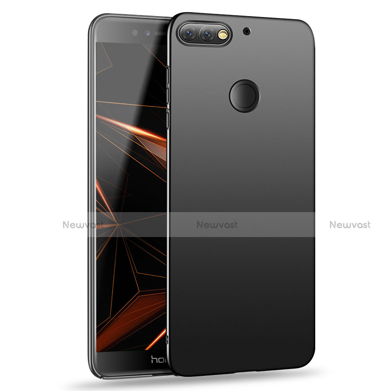 Hard Rigid Plastic Matte Finish Snap On Case for Huawei Honor 7C Black