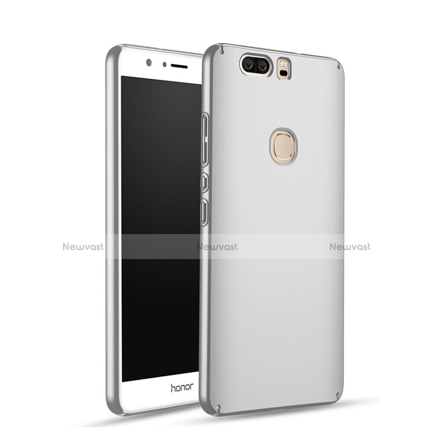 Hard Rigid Plastic Matte Finish Snap On Case for Huawei Honor V8 White