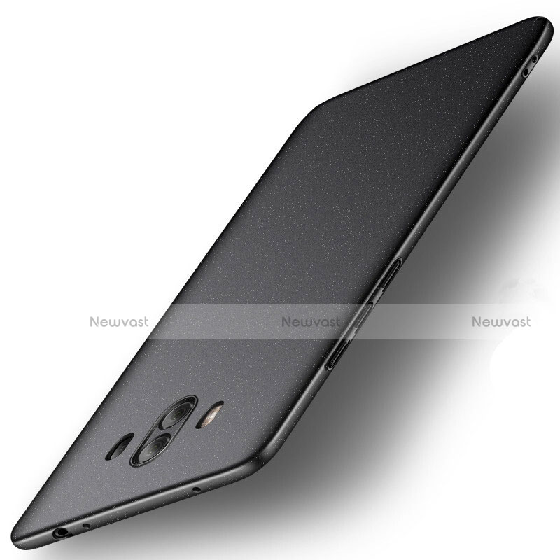 Hard Rigid Plastic Matte Finish Snap On Case for Huawei Mate 10 Black