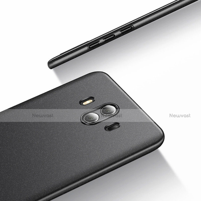 Hard Rigid Plastic Matte Finish Snap On Case for Huawei Mate 10 Black