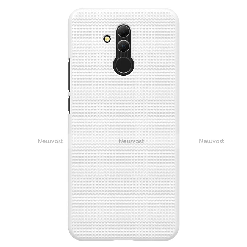 Hard Rigid Plastic Matte Finish Snap On Case for Huawei Mate 20 Lite White