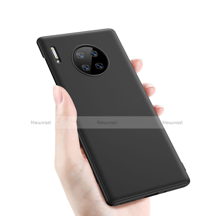 Hard Rigid Plastic Matte Finish Snap On Case for Huawei Mate 30 Pro Black