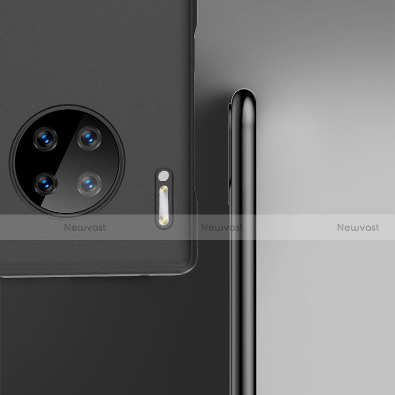 Hard Rigid Plastic Matte Finish Snap On Case for Huawei Mate 30 Pro Black