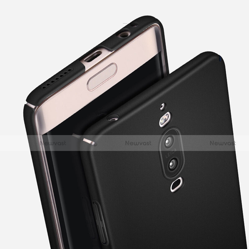 Hard Rigid Plastic Matte Finish Snap On Case for Huawei Mate 9 Pro Black